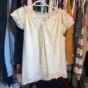 pock a dot blouse